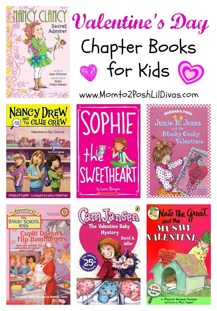 Valentine's Day Chapter Books for Kids from Mom to 2 Posh Lil Divas