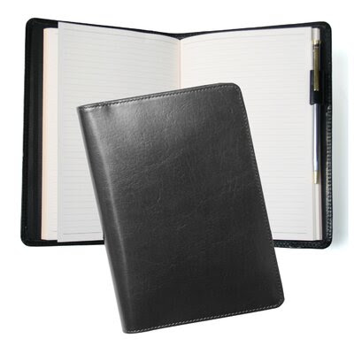 Genuine Leather Writing Journal Color: Black