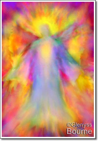 Angel of Abundance painting