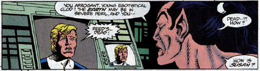 '...and will she go to the Enchantment Under the Sea Dance with me this Saturday night?' Death of the FF