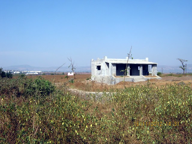 Office at the Site of Pride Purple Group's Upcoming 300 Acre Project at Kanhe