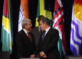 Rudd meets world leaders at CHOGM