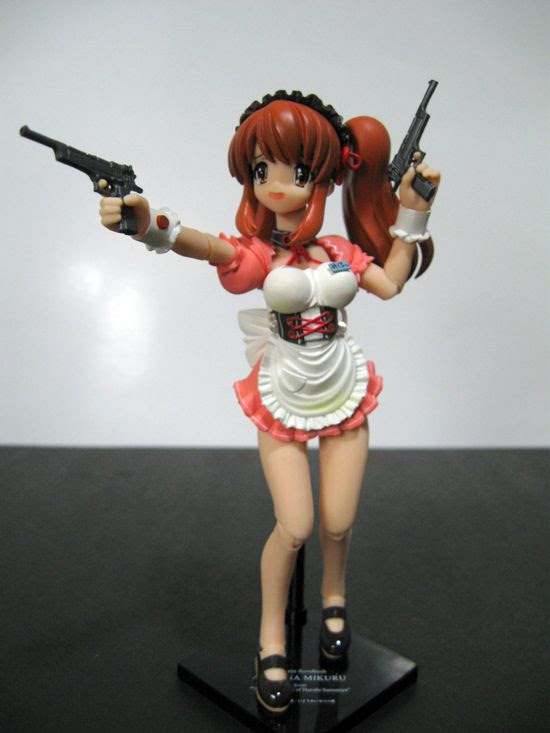 Firingu raaki, panku-san? Revoltech Fraulein Mikuru Asahina