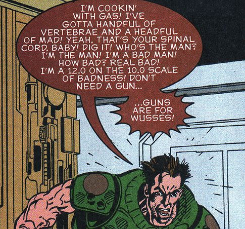 Doom: I'm glad this panel has so many words, because I have none...