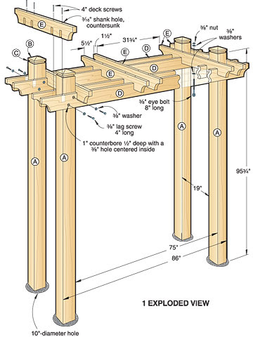 news and article: garden arbor woodworking plans