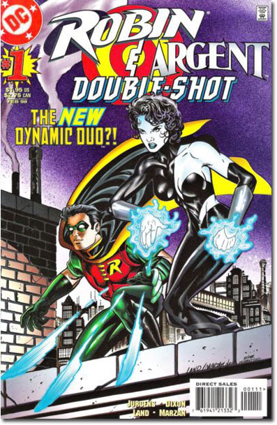 Argent? Substituting for Batman? BWAH-HA-HA-HA-HA! (Robin & Argent Double-Shot one-shot)