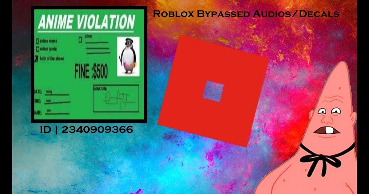 Roblox Bypassed Decal Ids 2019
