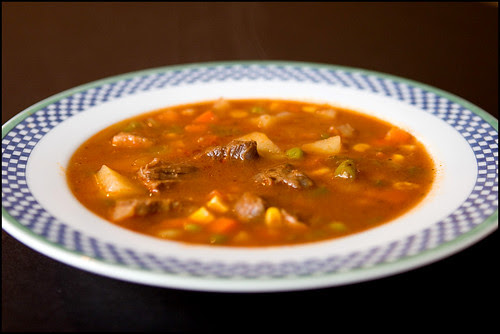 Homemade Beef Vegetable Soup