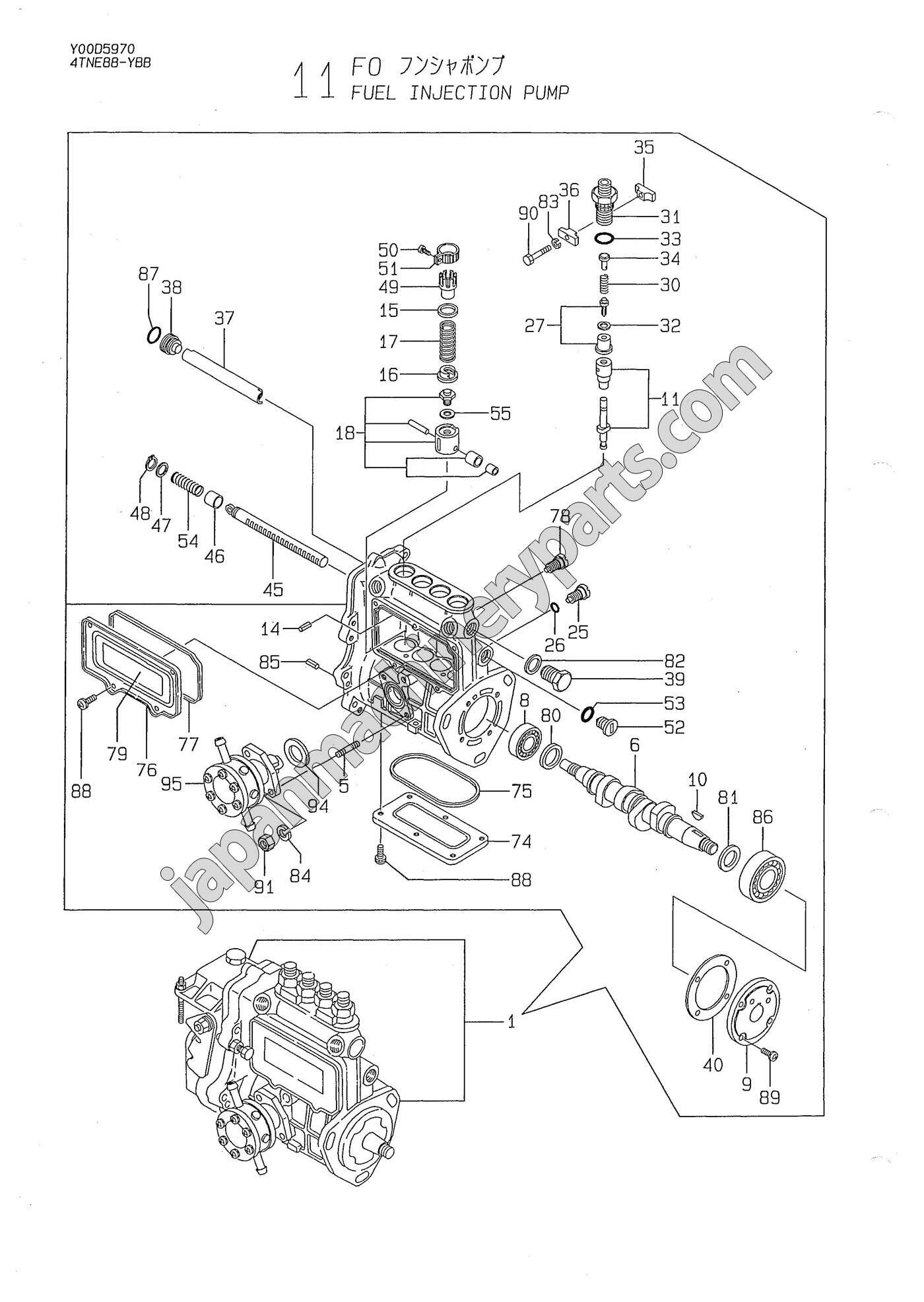 Yanmar Injector Pump Diagram General Wiring Diagram