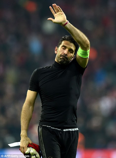 However, the Italian was left dejected as he left the pitch