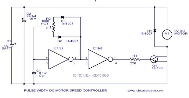 PWM DC Motor Speed Control
