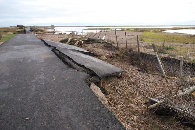 DSC_7575 Storm surge damage at Rye Harbour Nature Reserve