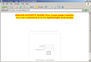 Login Page Mikrotik Simple Fasrholdings