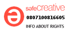 Safe Creative #0807100816605