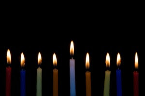menorah candles
