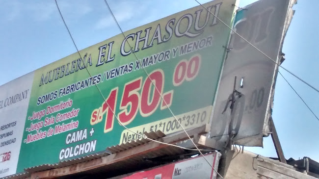 Opiniones de MUEBLERÍA EL CHASQUI en Callao - Tienda de muebles