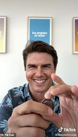 'Deepfake' Tom Cruise takes over TikTok: Three videos with more than 11 million views spark fears among experts who say they are 'the most alarming lifelike examples'