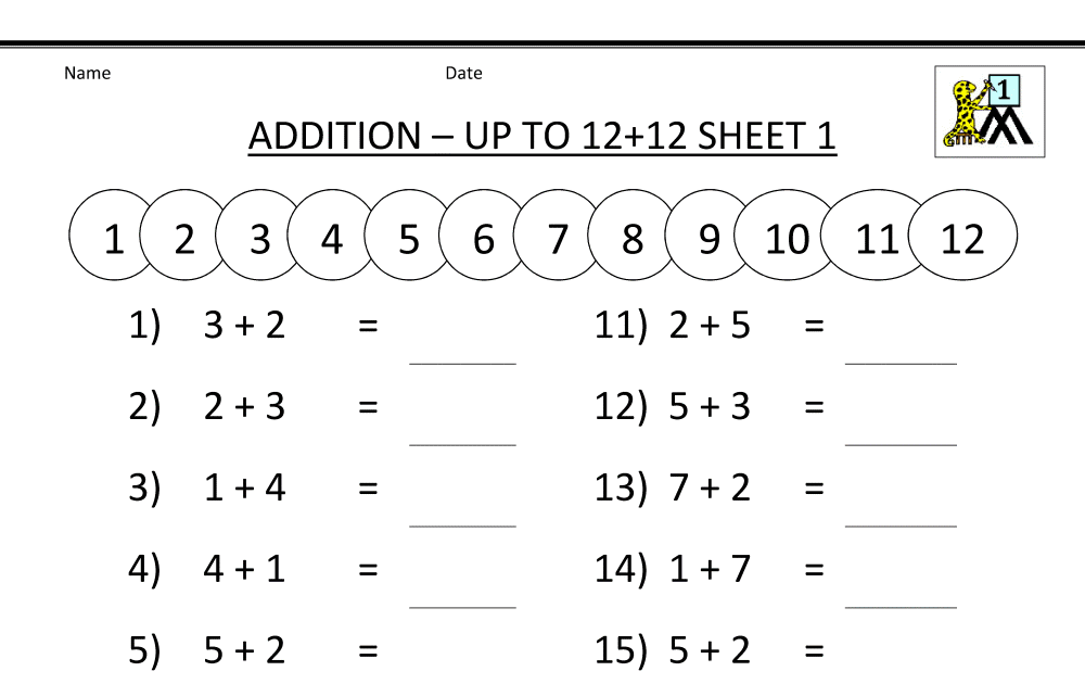 math-addition-worksheets-grade-1