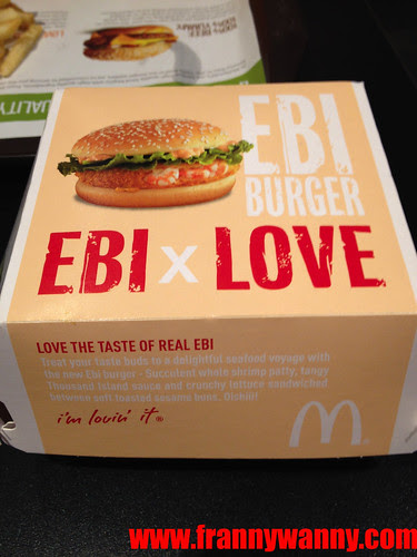 mcdonalds ebi burger