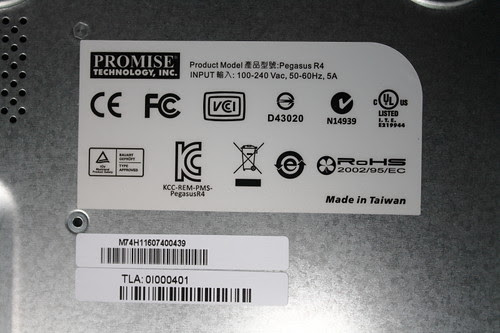 喬鼎 Promise Pegasus R4 外接陣列 DAS 喬鼎 Promise Pegasus R4 外接陣列 DAS