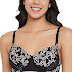 Clovia Women's Lightly Padded Non-Wired Full Cup Floral Print Multiway
Bra