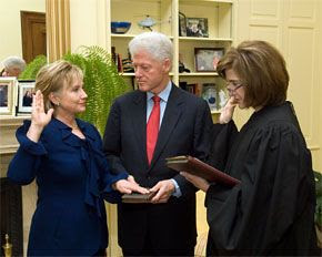 Hillary Clinton Sworn In