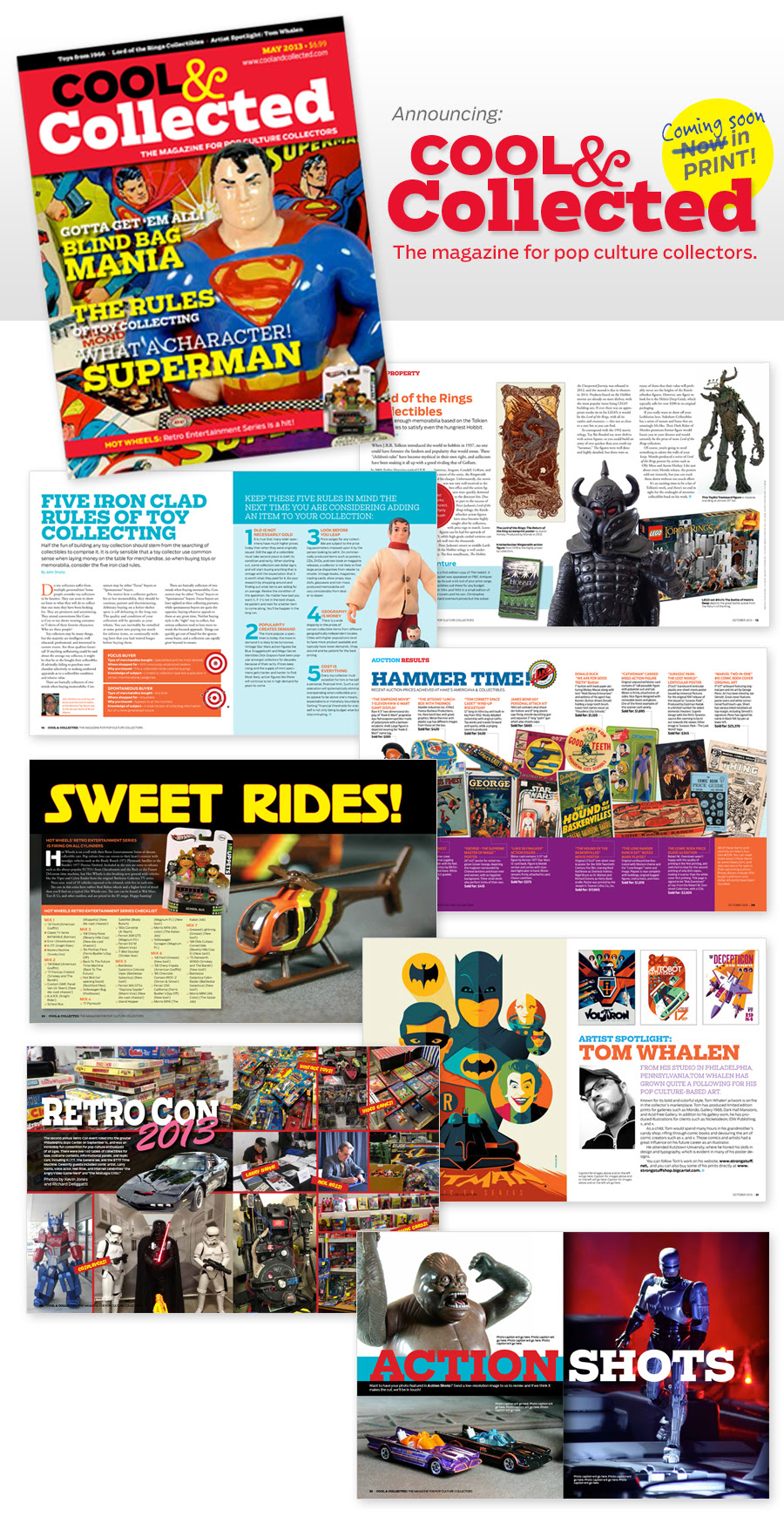 Cool & Collected Magazine for pop culture collectors
