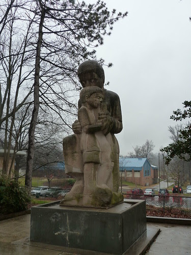 Mother & Child Statue