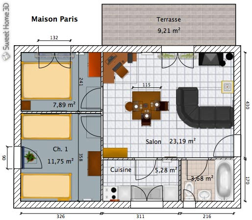 SweetHome3DExample-Plan