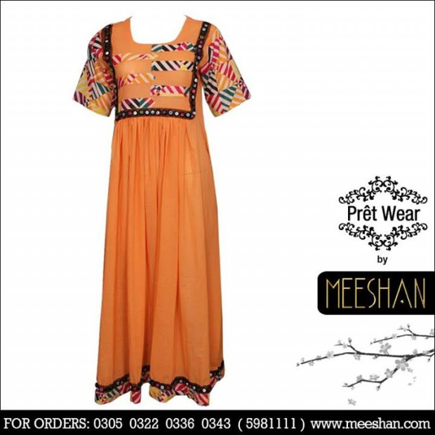 Stylish-Ladies-Girls-Women-Kurta-Kurti-Collection-2014-For-Eid-Event-by-Meeshan-13 Stylish-Ladies-Girls-Women-Kurta-Kurti-Collection-2013-For-Eid-Event-by-Meeshan-13