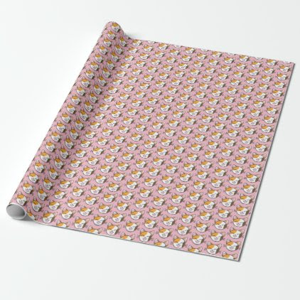 Cute Calico Cat Wrapping Paper