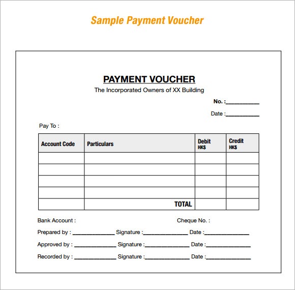 Payment Voucher Format Pdf - Contoh Makalah