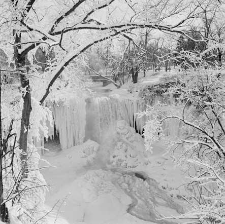 USA, Minnesota, Winter landscape.