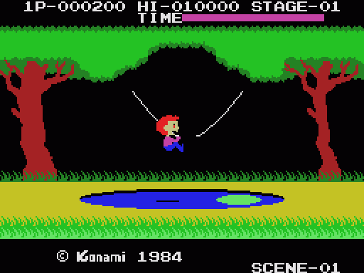 Atlhetic Land - Msx