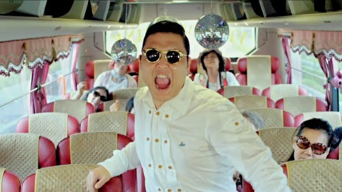 Viral South Korean music video Gangnam Style by PSY photo