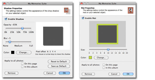 Preview photo effects