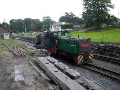 Getting it out at Minffordd, 19 Sept 2014
