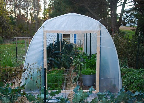 A Growing Tradition: Building a Hoop House for the Garden