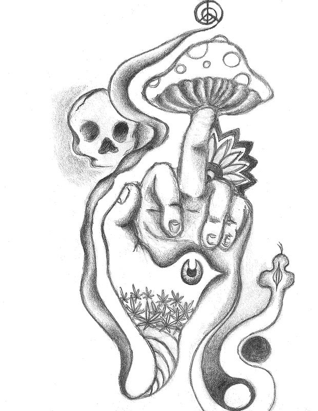 30+ Trends Ideas Step By Step Trippy Easy Trippy Mushroom Drawing