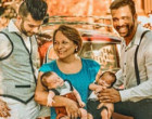 Mujer embarazada de sus nietos en Brasil