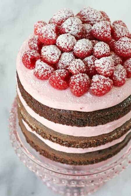 Chocolate Raspberry Cake from My Baking Addiction | Friday Favorites at www.andersonandgrant.com
