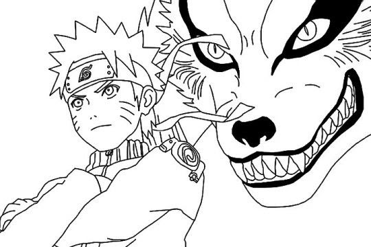 View Dessin De Naruto Kyubi PNG