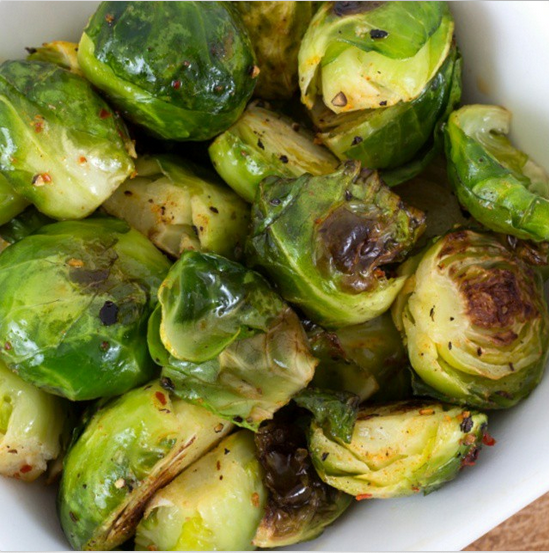 Oven Roasted Brussel Sprouts - Perfect Holiday Sidedish ...