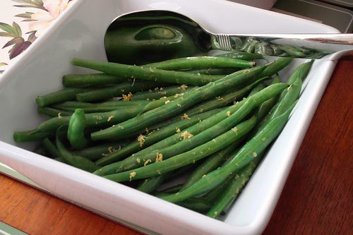 Green Beans with Lemon and Oil