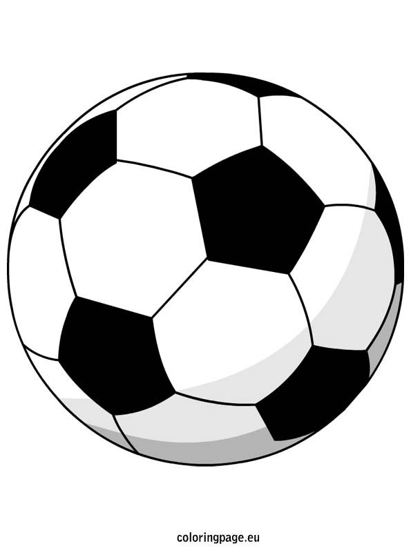 Soccer ball Coloring Page Soccer ball Coloring Page