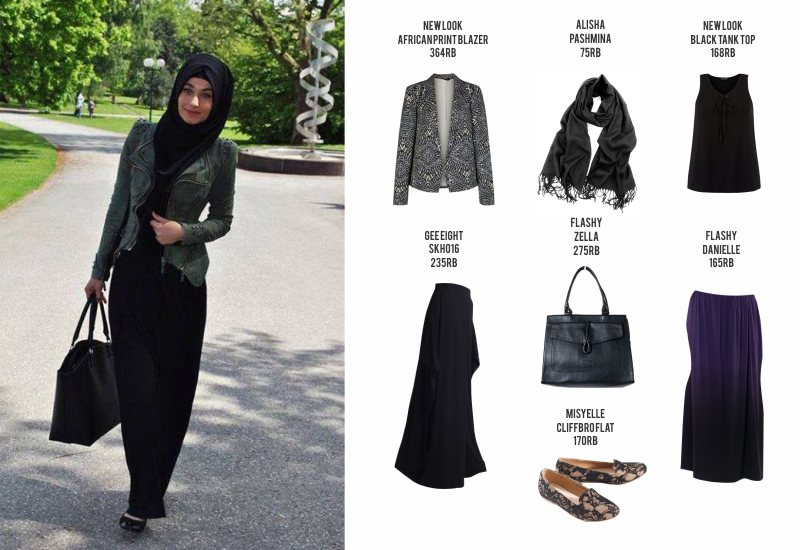 Fashion Guide Casual Hijab Office Style 