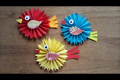 Paper Craft Birds Images