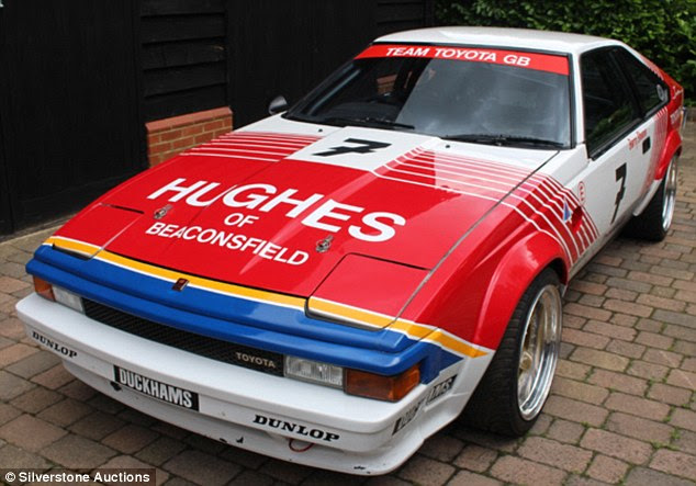 Does this Toyota Celica Supra look familiar to you? Probably not. But it was formerly driven by two-time 500cc GP motorcycle racer Barry Sheene. It went under the hammer earlier this year