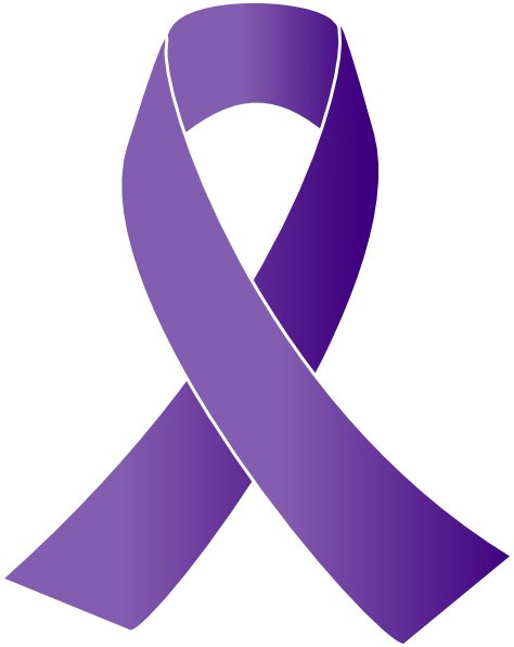 Image result for purple awareness ribbon