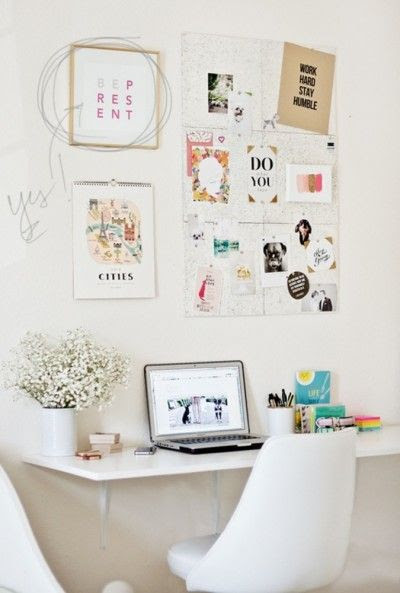 Space to Create | 11 White Desk Spaces